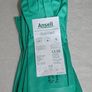 Ansell Sol-vex Gloves Chemical Resistant 37-165 size 9 case of 24